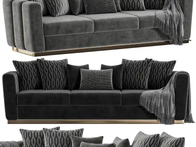 Lora Sofa By Evgor 3D model