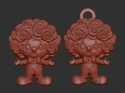 cute little joker decor  3D print model