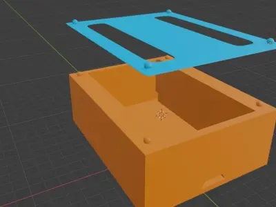 Esp32 Casing 3D Models with Joint interlocking 3D print model