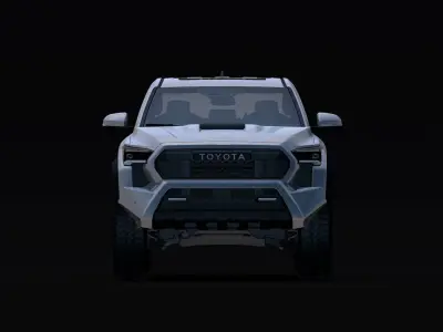 2024 Toyota Tacoma Low-poly 3D model