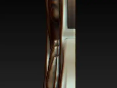 Virgin Mary 3D print model