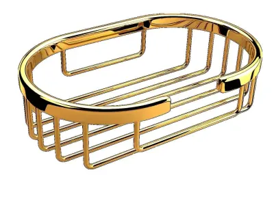 Hotel Jasmine Wire Soap Dish 3D model
