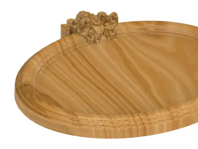 Carved picture frame STL 3D model get