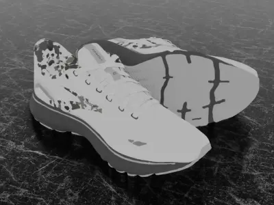 BROOKS GHOST 3D SHOES 3D model