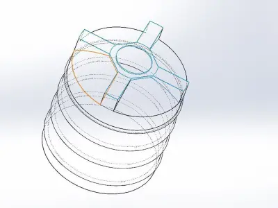 Water tank 3d model  3D model