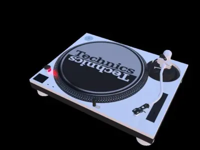 Technics MK2 Turntable 3D model