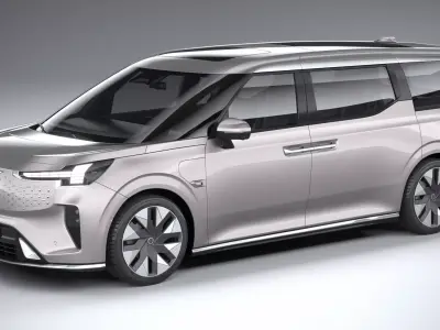 Volvo EM90 2024 3D model