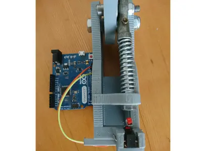 3D Printed Handbrake for Simracing 3D print model