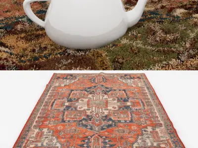 Rugs No 1020 Low-poly 3D model