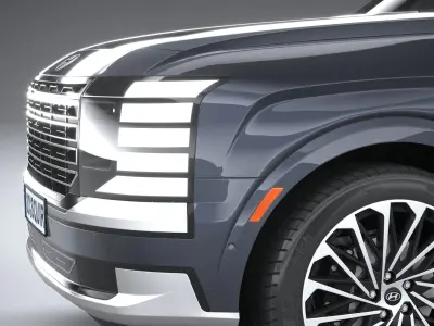 Hyundai Palisade 2026 3D model