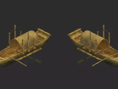 Game Transportation - Fishing 02 3D model