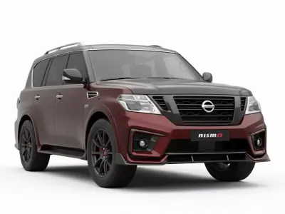 High Performance Sport Utility Vehicle Low-poly 3D model