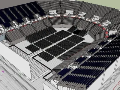 Impact Arena Muangthong Thani 3D model