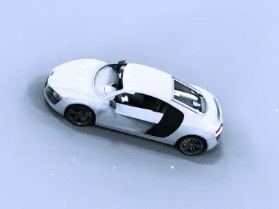 Audi R8 3D model