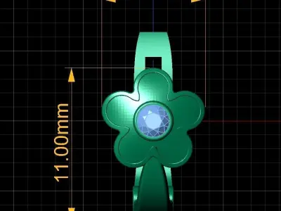 Earrings - 4 - 3D print model