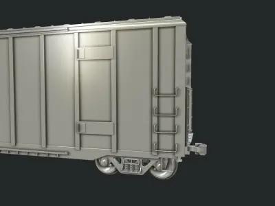 Box Car 3D model