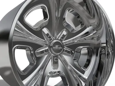 BILLET SPECIALATIES CROSSOVER WHEEL  3D print model