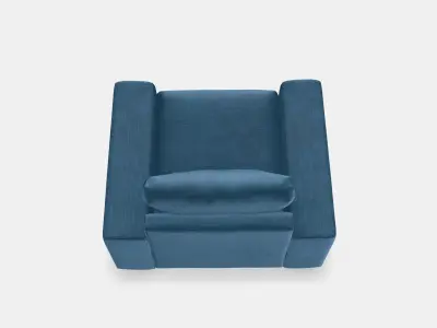 VIMLE Armchair 7 Low-poly 3D model