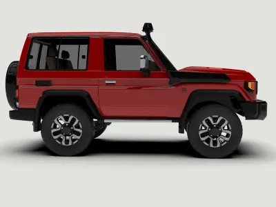 Toyota Land Cruiser J71 2024 3D model