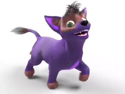 Stylize Dog   3D model
