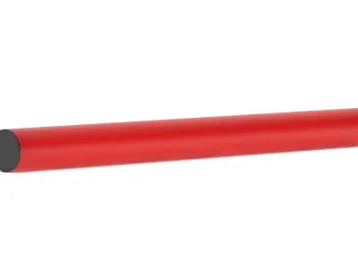 Athletics Relay Battons 3D model