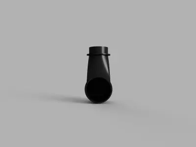 Piaggio Ciao Sport Filter Adapter Two Verisons 3D print model