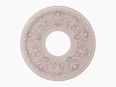 Classic Ceiling Medallion 18 3D model