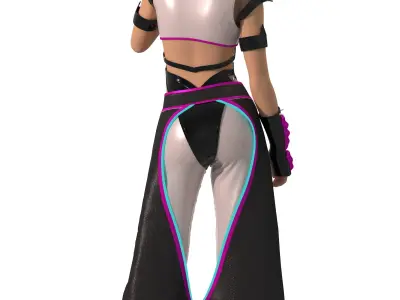 Cyberpang 3D Model Pack