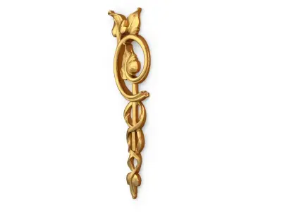 Classic carved decor ornament 501 3D print model