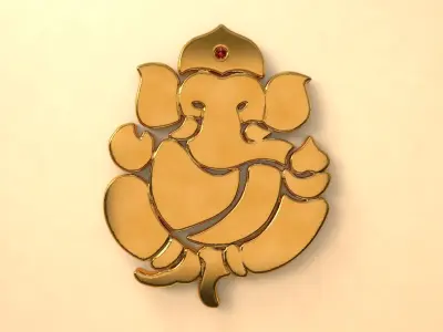 Lord Ganesh - Idol 3D model