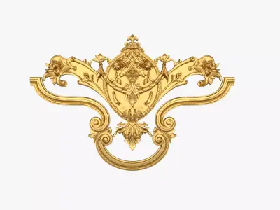 Classic decor ornament 234 3D model