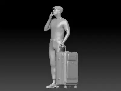 waiting for the trip boy 1 3D print model