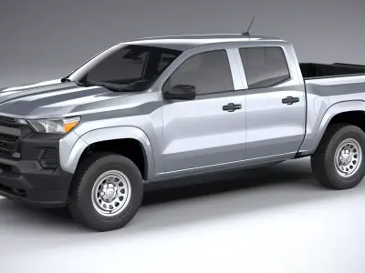 Chevrolet Colorado WT CG 2023 3D model