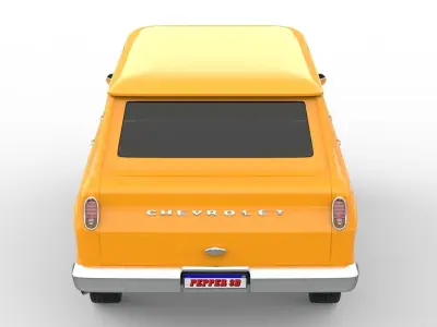 Chevrolet Veraneio 1977 3D model