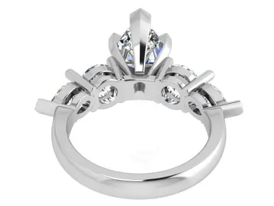 Peg Basket Setting Ring 3639 3D print model