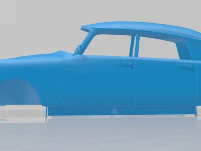 1955 Citroen DS 19 Vintage Elegance - Full Body Model 3D print model