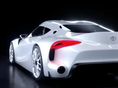 ToyotaFT-1 toyota supra  3D model