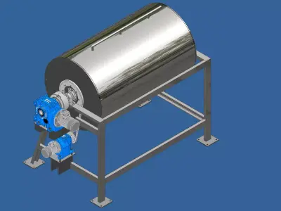 Compost Mixer 3D print model