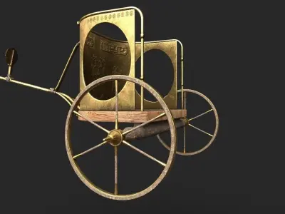 ANCIENT EGYPTIAN CHARITY 3D MODEL Low-poly 3D model