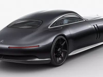 Mercedes-Benz Vision Iconic Concept 2025 3D model