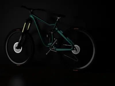 Mountain bicycle MTB Giant faith  3D model