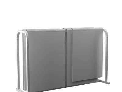 Yoga Mat Rack 3D model