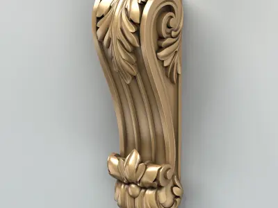 Corbel 005 3D model