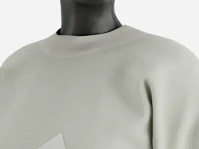 Sport Clothes Couple Set 04 3D model