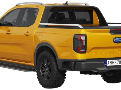 Ranger Wildtrak 2023 3D model