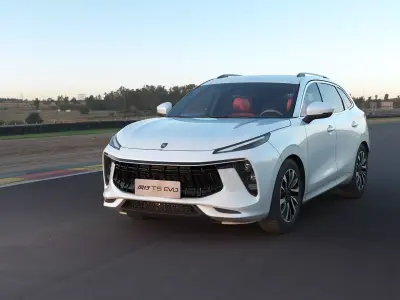 2023 Dongfeng Forthing T5 EVO with lowpoly interior Low-poly 3D model