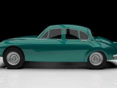 Jaguar Mark II Alias Model 3D model