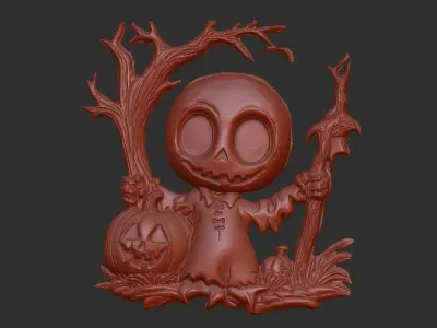 hallowen decor 3D print model