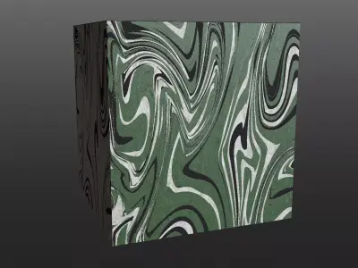 Green Abstract Wall Design 4k Pbr Texture Texture