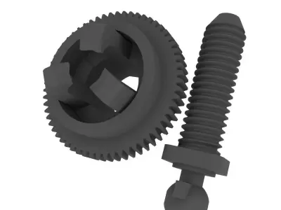 LEXUS GS ES IS Mirror Rotation Gear 3D print model